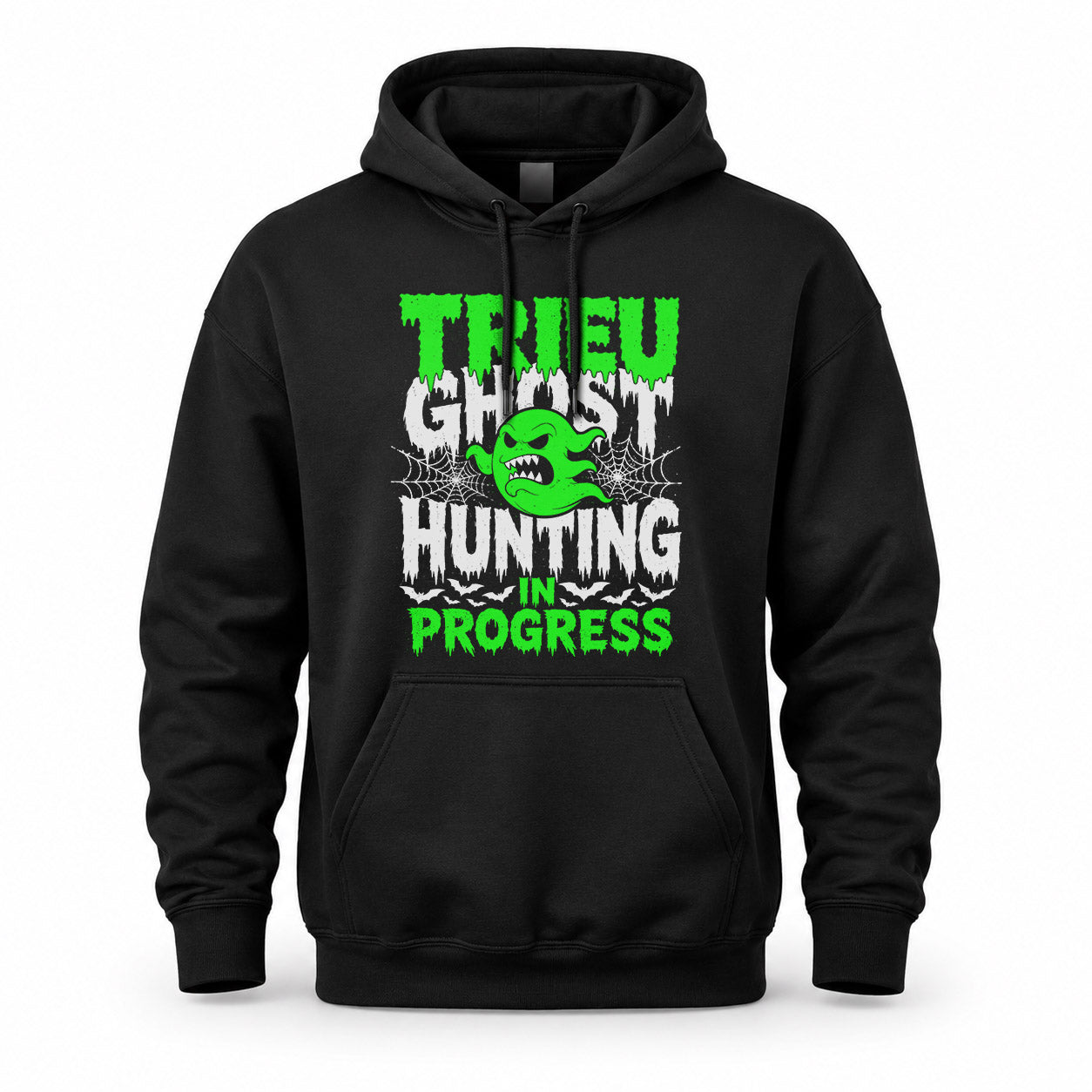 TRIEU HW22-K06-109 - NAME Ghost Hunting In Progress Personalized Halloween Shirt