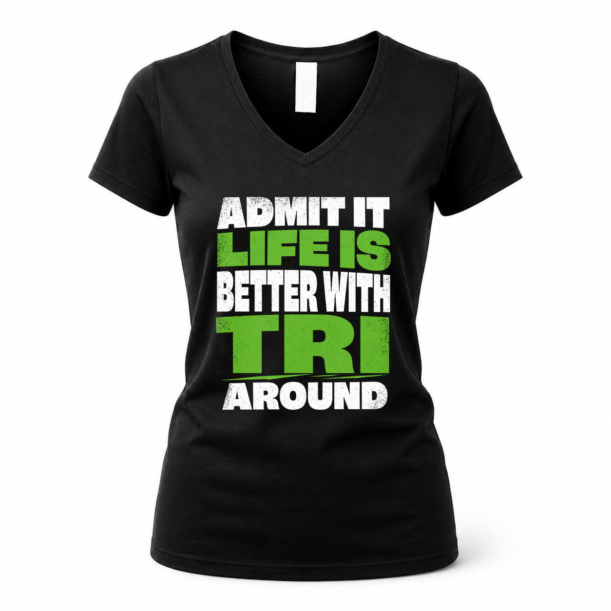 TRI HP68-K4-189 – Personalized Funny Quote Apparel “Admit It, Life Is Better With AARON Around”