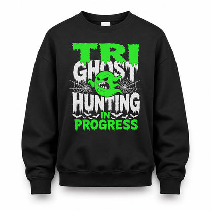 TRI HW22-K06-109 - NAME Ghost Hunting In Progress Personalized Halloween Shirt