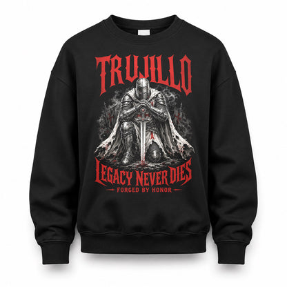 TRUJILLO HS90-K04-109 - NAME Legacy Never Dies Forged By Honor Personalized Knight