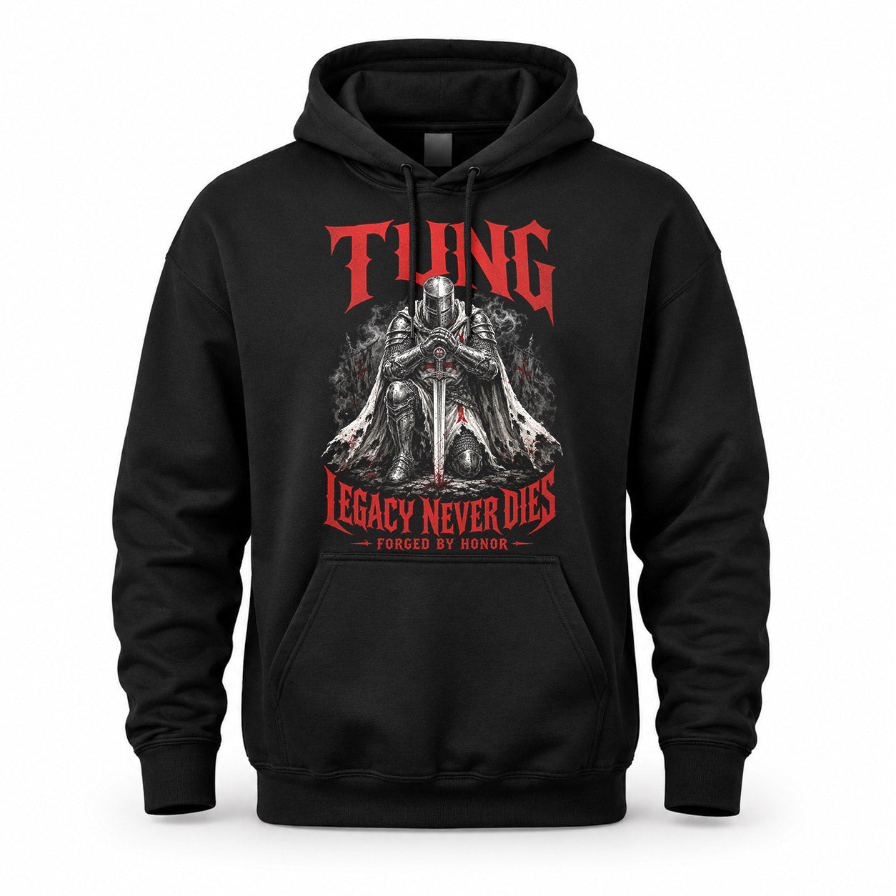 TUNG HS90-K04-109 - NAME Legacy Never Dies Forged By Honor Personalized Knight