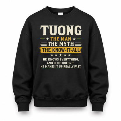 TUONG TM90-K04-125 - NAME Legendary Know-It-All Personalized Funny Shirt