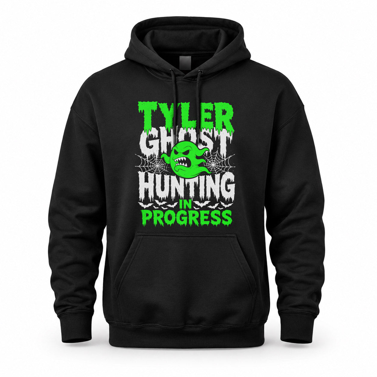 TYLER HW22-K06-109 - NAME Ghost Hunting In Progress Personalized Halloween Shirt