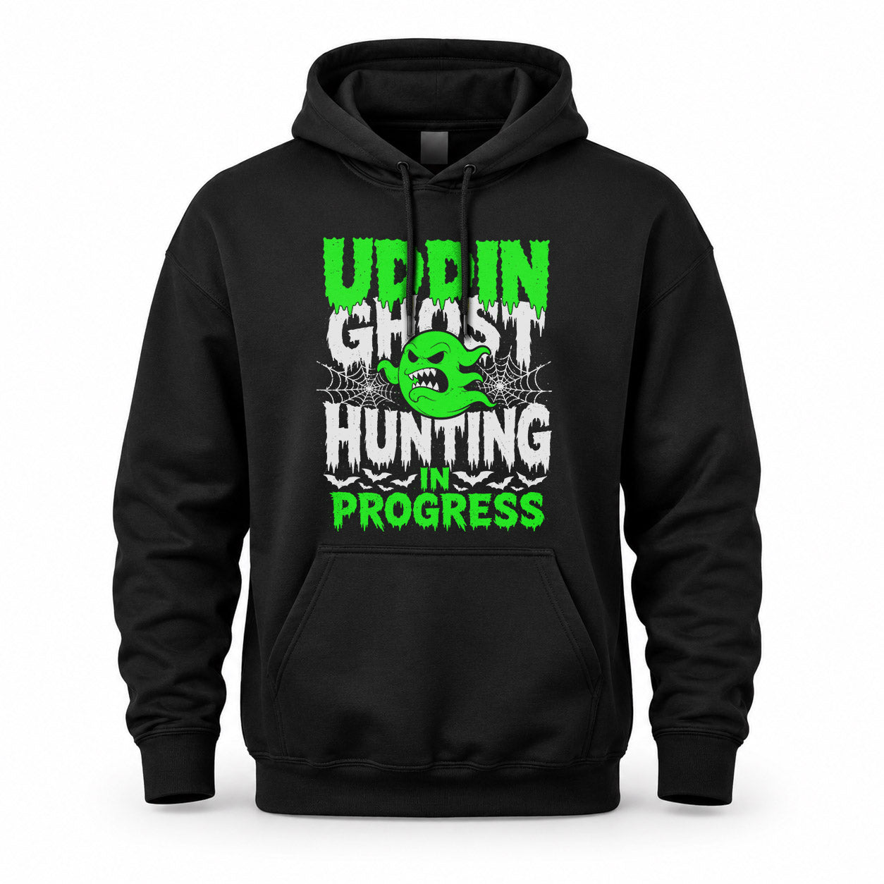 UDDIN HW22-K06-109 - NAME Ghost Hunting In Progress Personalized Halloween Shirt