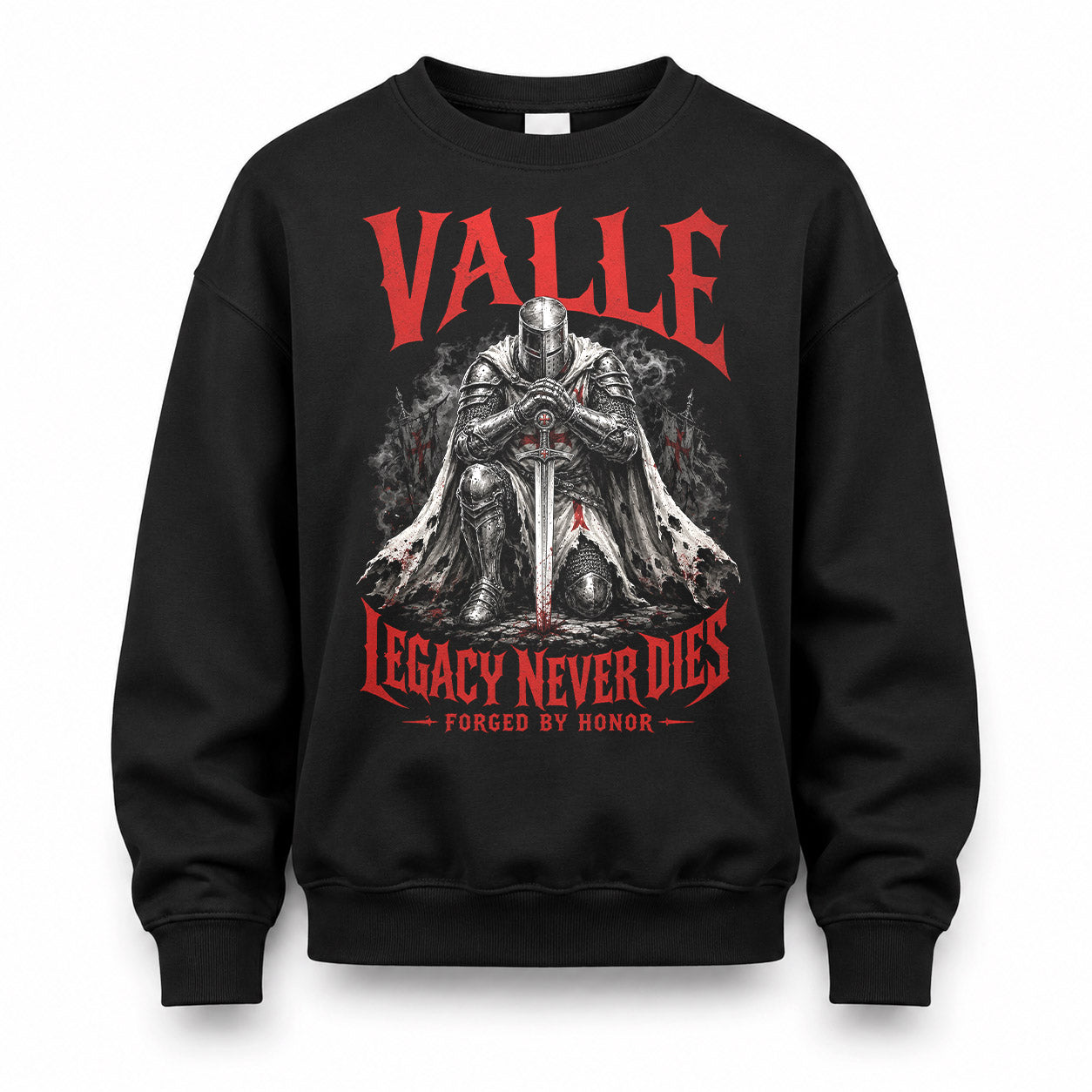 VALLE HS90-K04-109 - NAME Legacy Never Dies Forged By Honor Personalized Knight