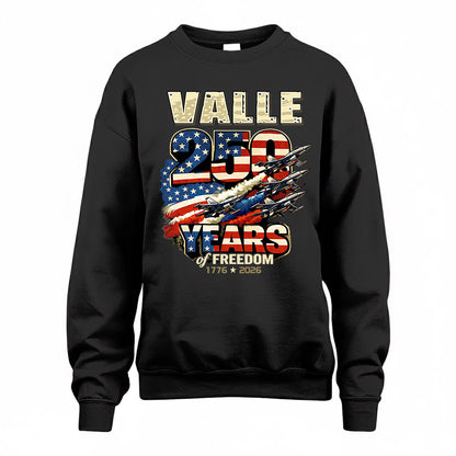 VALLE PH86-K250-105...250 Years Of Freedom 1776-2026