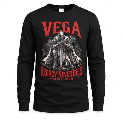 VEGA HS90-K04-109 - NAME Legacy Never Dies Forged By Honor Personalized Knight