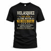 VELASQUEZ TM90-K04-125 - NAME Legendary Know-It-All Personalized Funny Shirt
