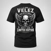 VELEZ P01-K24-229 – Personalized Skull Graphic Apparel “I Am NAME I May Not Be Perfect But I Am Limited Edition”