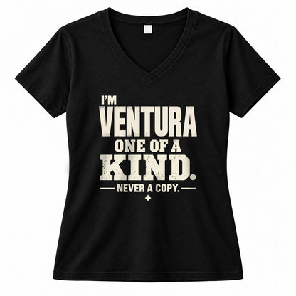 VENTURA P6-K4-228 Personalized Funny Quote Apparel “I’m NAME – One of a Kind, Never a Copy”