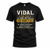 VIDAL TM90-K04-125 - NAME Legendary Know-It-All Personalized Funny Shirt