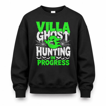 VILLA HW22-K06-109 - NAME Ghost Hunting In Progress Personalized Halloween Shirt