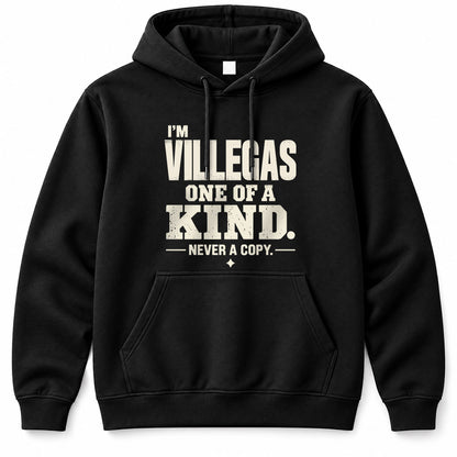 VILLEGAS P6-K4-228 Personalized Funny Quote Apparel “I’m NAME – One of a Kind, Never a Copy”