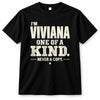 VIVIANA P6-K4-228 Personalized Funny Quote Apparel “I’m NAME – One of a Kind, Never a Copy”