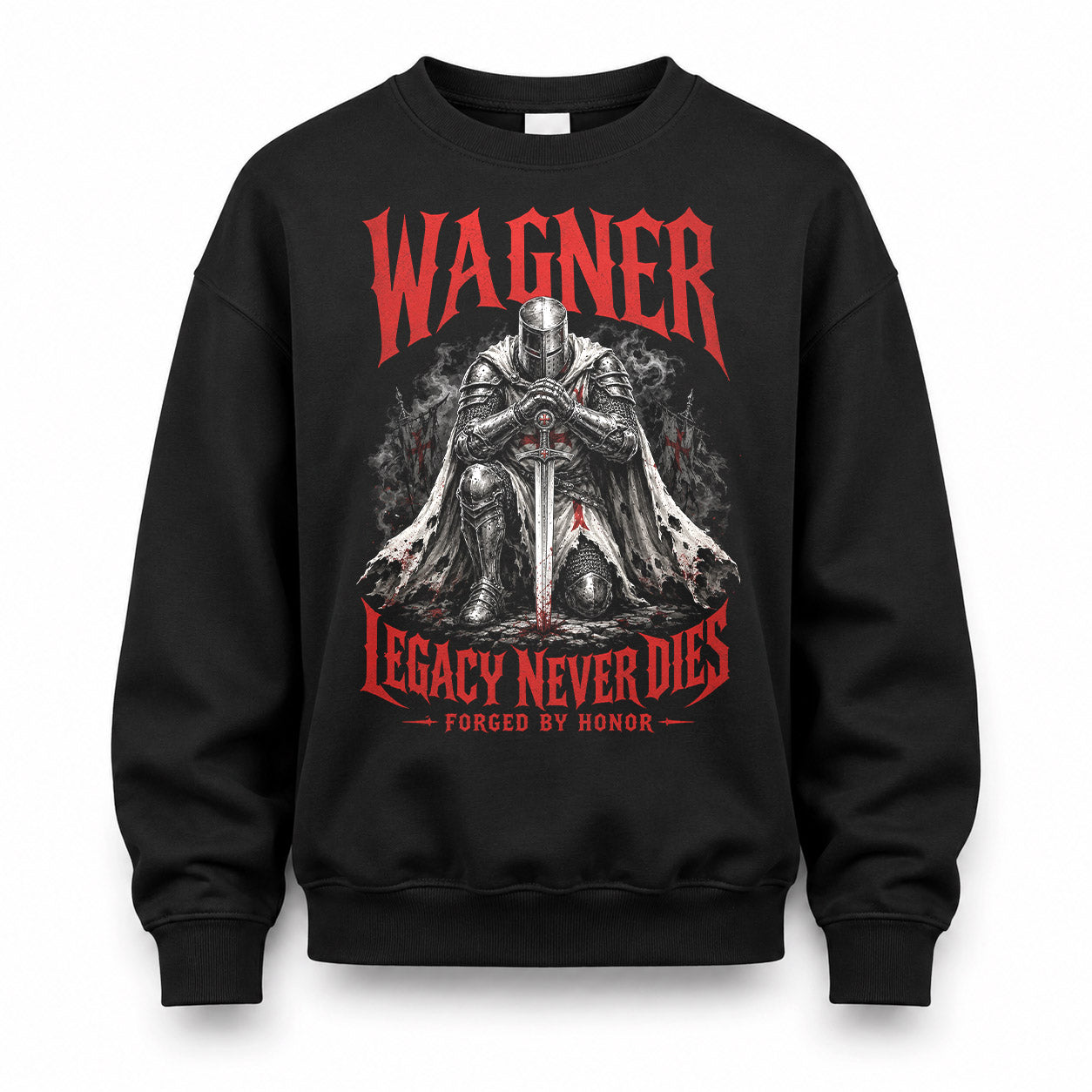 WAGNER HS90-K04-109 - NAME Legacy Never Dies Forged By Honor Personalized Knight