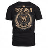WAI PH55-T25-Personalized Name Quote Apparel “I Am NAME May Not Be Perfect But I Am Limited Edition”