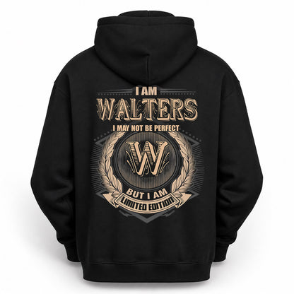 WALTERS PH55-T25-Personalized Name Quote Apparel “I Am NAME May Not Be Perfect But I Am Limited Edition”