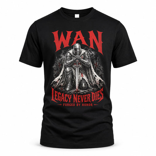 WAN HS90-K04-109 - NAME Legacy Never Dies Forged By Honor Personalized Knight