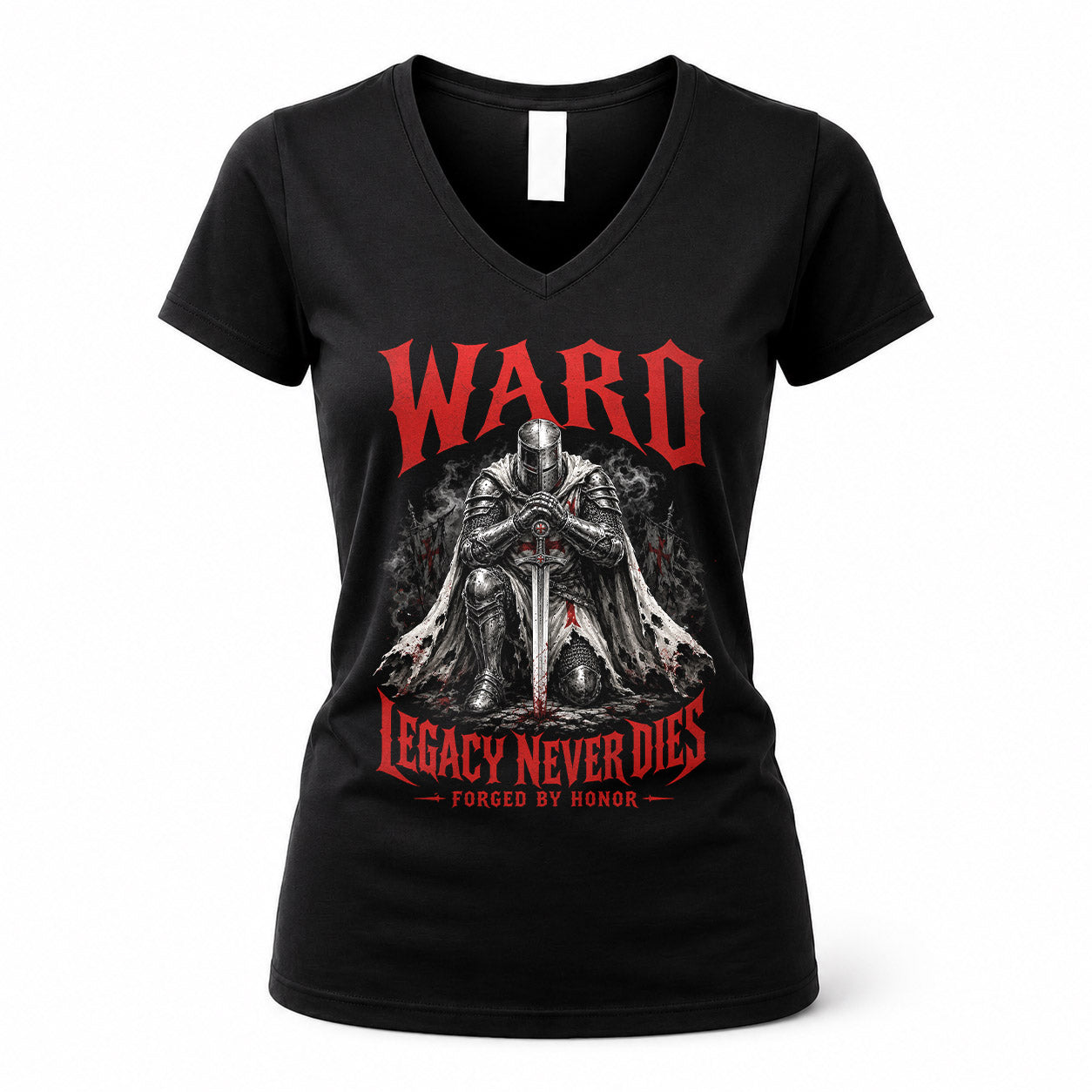 WARD HS90-K04-109 - NAME Legacy Never Dies Forged By Honor Personalized Knight