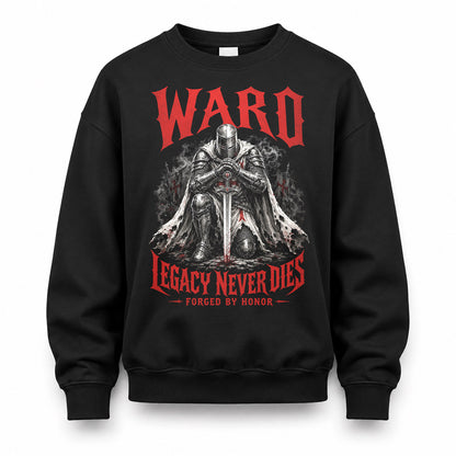 WARD HS90-K04-109 - NAME Legacy Never Dies Forged By Honor Personalized Knight