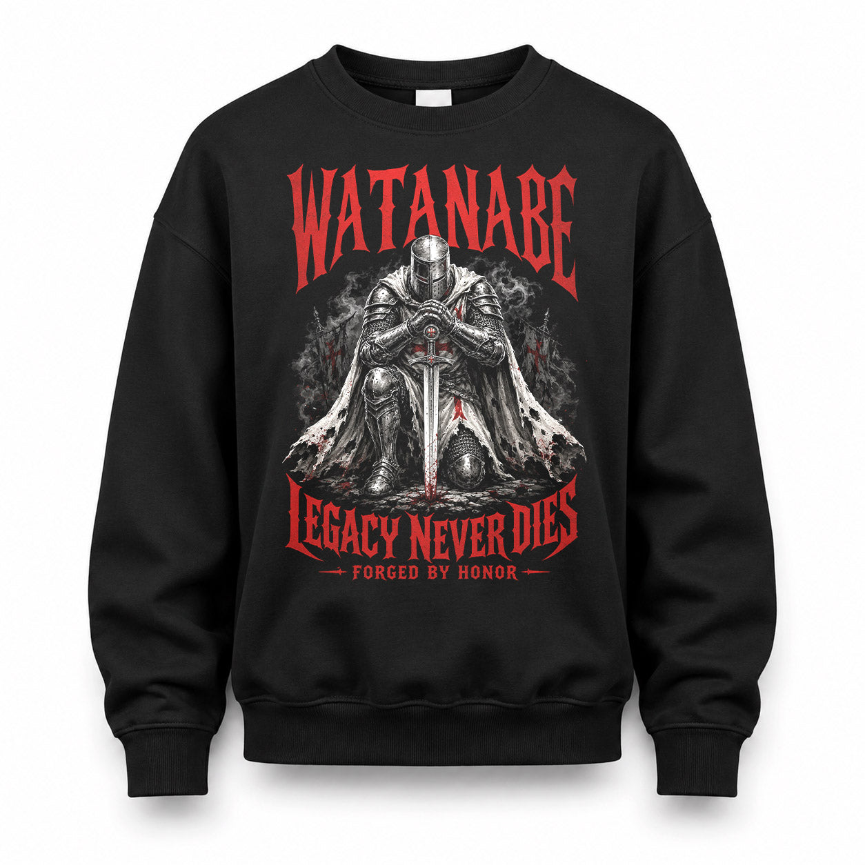WATANABE HS90-K04-109 - NAME Legacy Never Dies Forged By Honor Personalized Knight