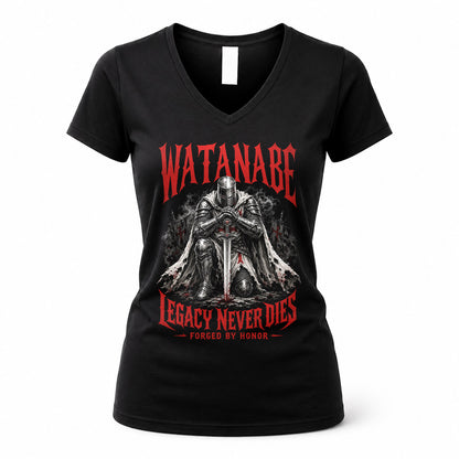 WATANABE HS90-K04-109 - NAME Legacy Never Dies Forged By Honor Personalized Knight