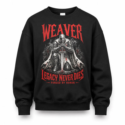 WEAVER HS90-K04-109 - NAME Legacy Never Dies Forged By Honor Personalized Knight