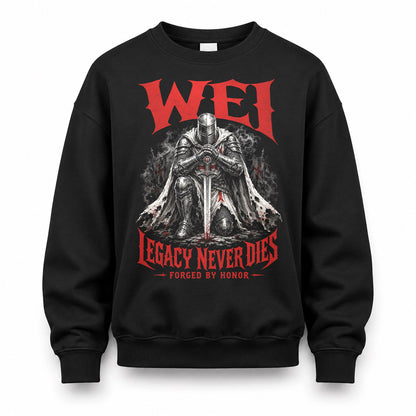WEI HS90-K04-109 - NAME Legacy Never Dies Forged By Honor Personalized Knight