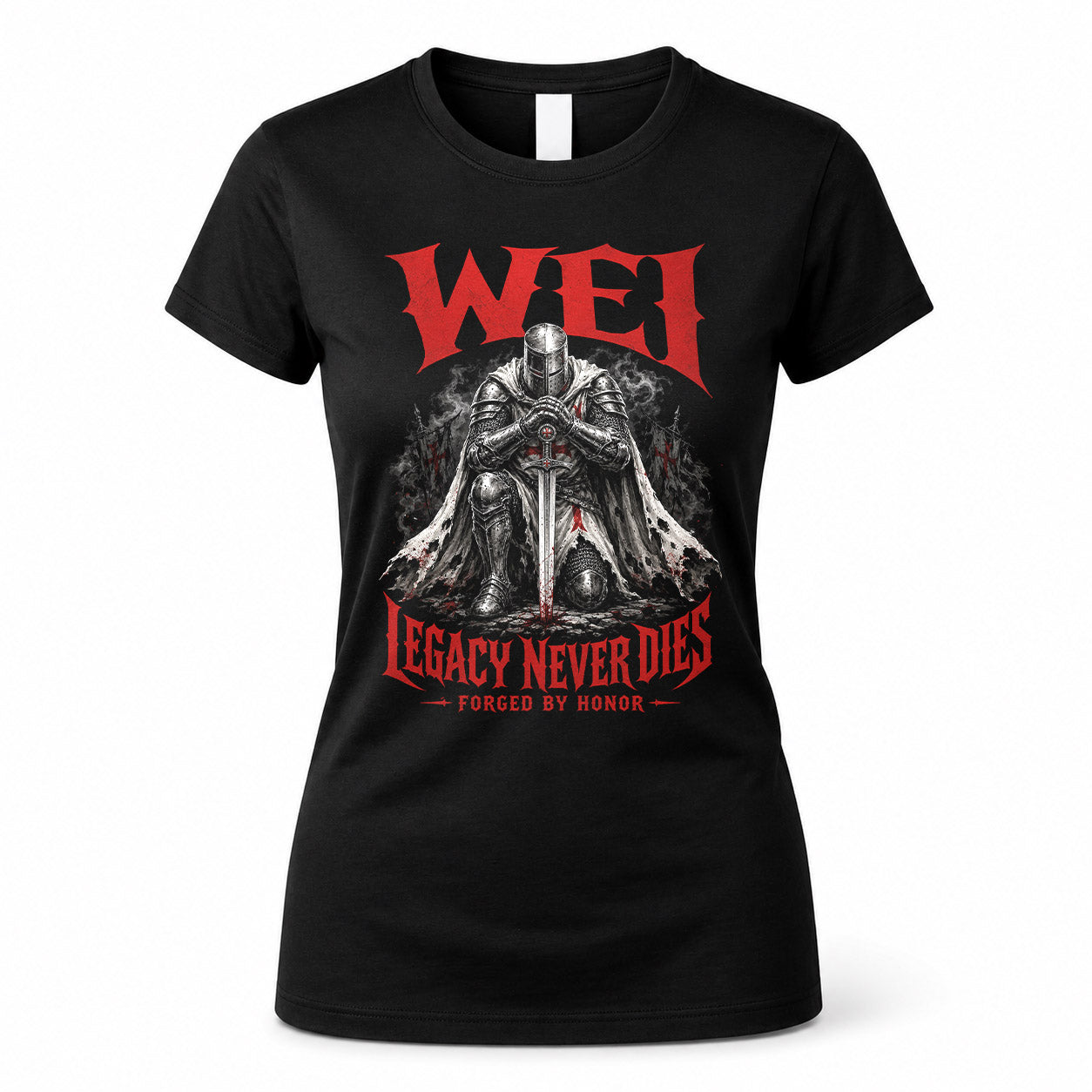 WEI HS90-K04-109 - NAME Legacy Never Dies Forged By Honor Personalized Knight