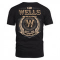 WELLS PH55-T25-Personalized Name Quote Apparel “I Am NAME May Not Be Perfect But I Am Limited Edition”