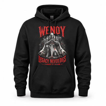 WENDY HS90-K04-109 - NAME Legacy Never Dies Forged By Honor Personalized Knight