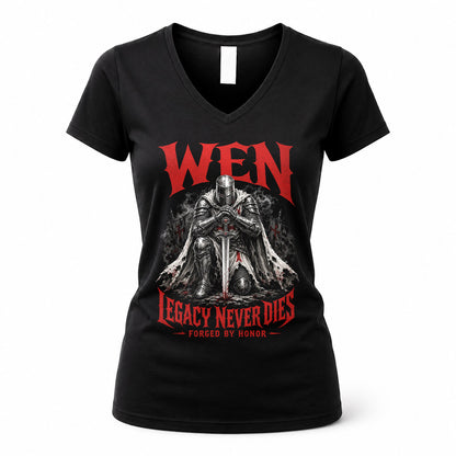 WEN HS90-K04-109 - NAME Legacy Never Dies Forged By Honor Personalized Knight