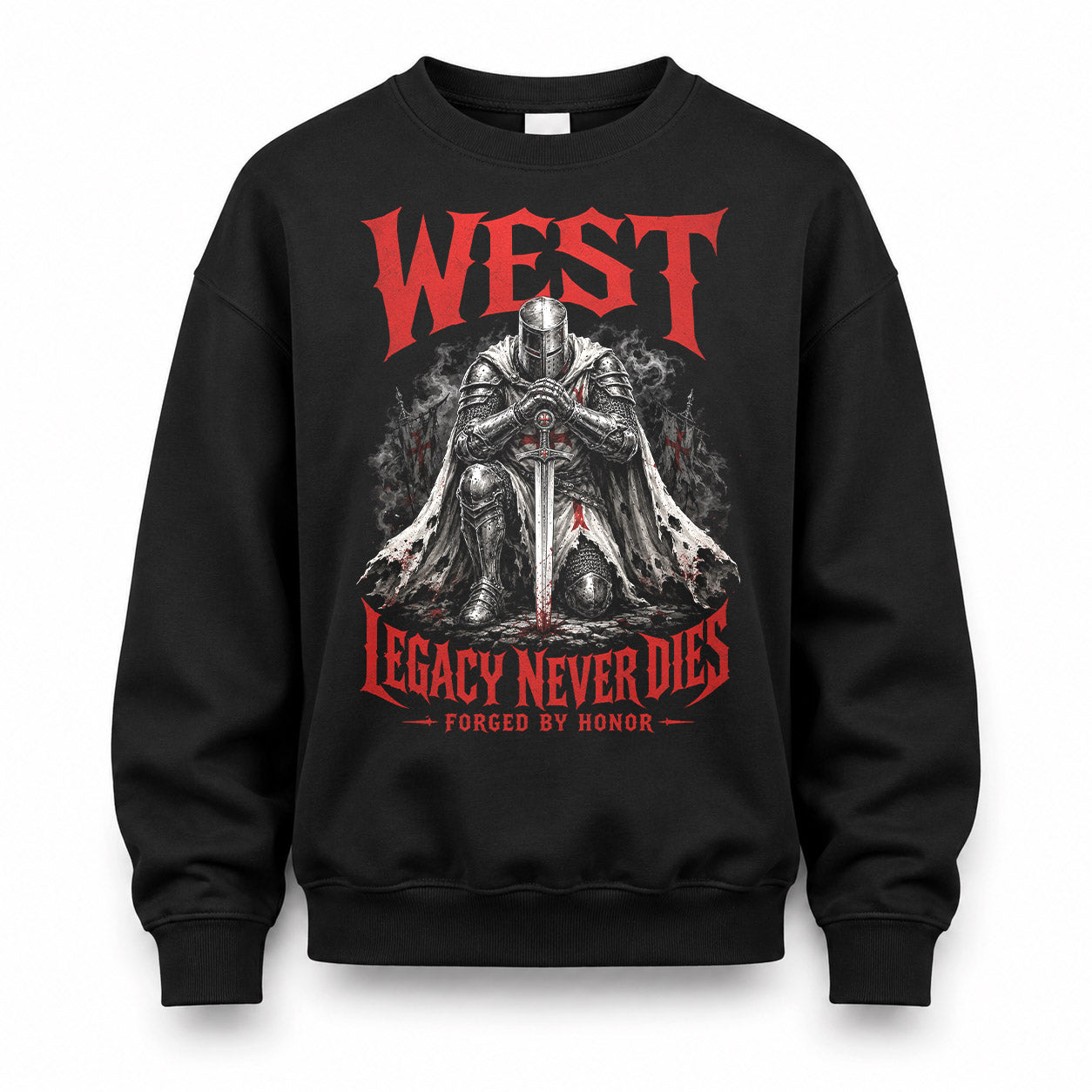 WEST HS90-K04-109 - NAME Legacy Never Dies Forged By Honor Personalized Knight