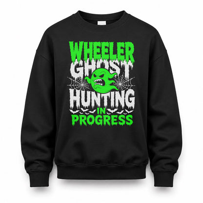 WHEELER HW22-K06-109 - NAME Ghost Hunting In Progress Personalized Halloween Shirt
