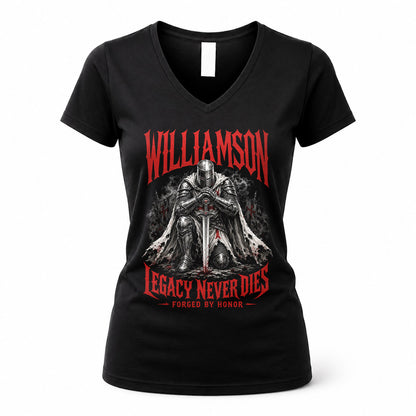 WILLIAMSON HS90-K04-109 - NAME Legacy Never Dies Forged By Honor Personalized Knight