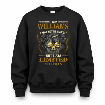 WILLIAMS LM66-K04-125 - NAME NAME I May Not Be Perfect But I Am Limited Edition
