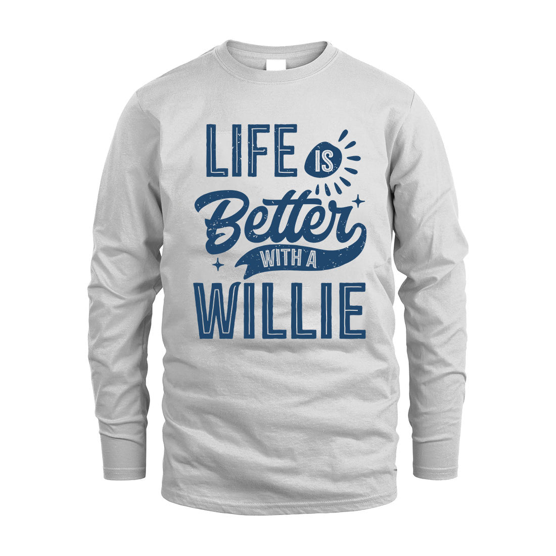 WILLIE HH88-K2–Personalized Name Quote T-Shirt Life Is Better With Unisex Gift