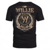 WILLIE PH55-T25-Personalized Name Quote Apparel “I Am NAME May Not Be Perfect But I Am Limited Edition”