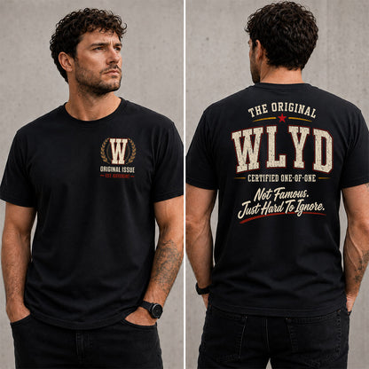 WLYD W68-F2-168 – Personalized Original Issue Apparel “The Original NAME Certified One-of-One"