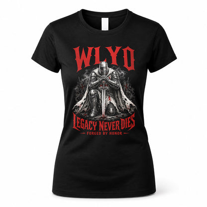 WLYD HS90-K04-109 - NAME Legacy Never Dies Forged By Honor Personalized Knight