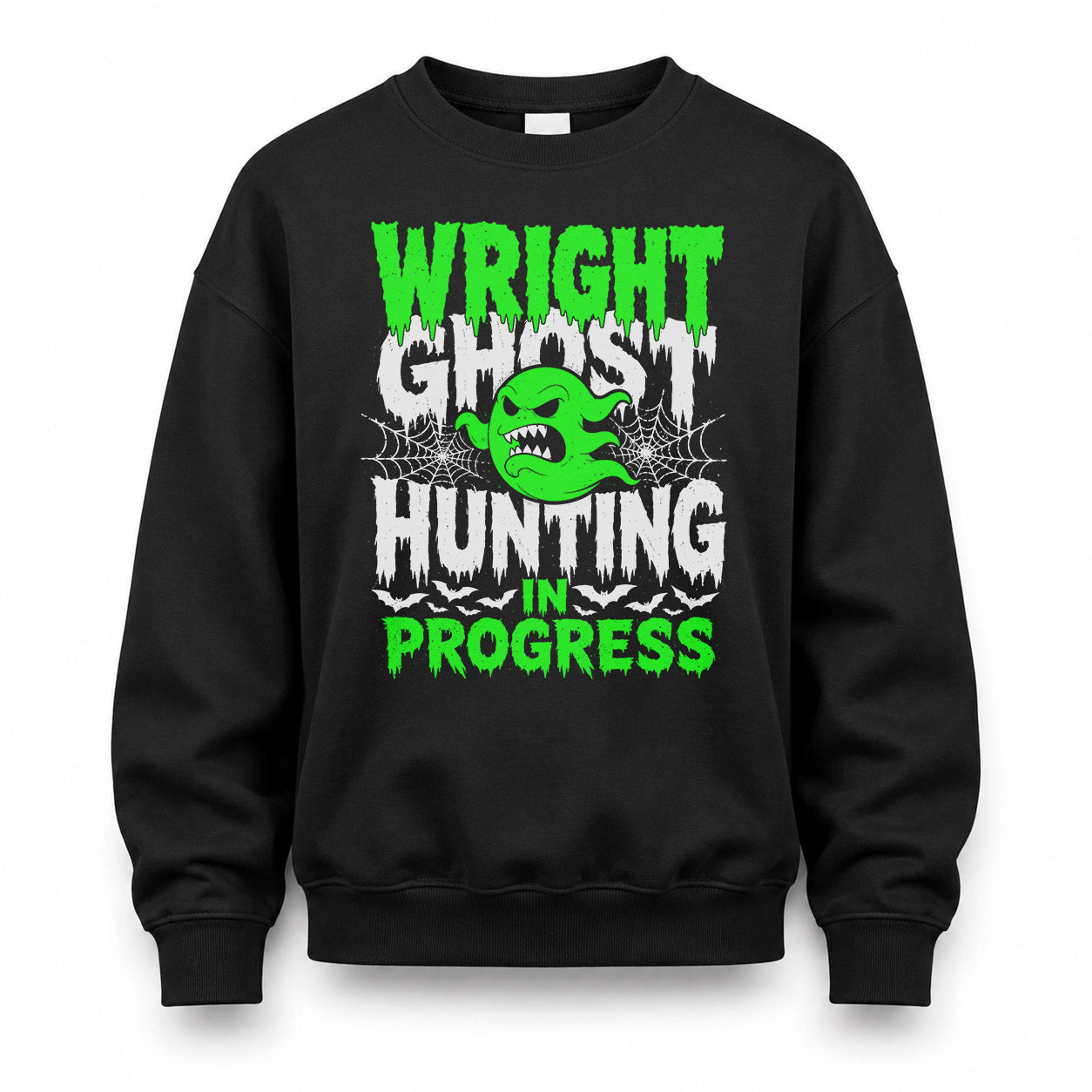 WRIGHT HW22-K06-109 - NAME Ghost Hunting In Progress Personalized Halloween Shirt