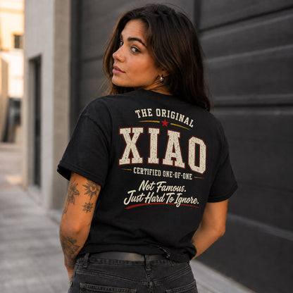 XIAO W68-F2-168 – Personalized Original Issue Apparel “The Original NAME Certified One-of-One"