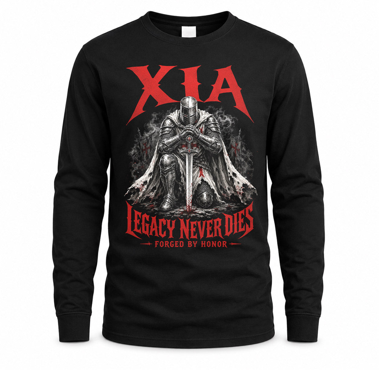 XIA HS90-K04-109 - NAME Legacy Never Dies Forged By Honor Personalized Knight