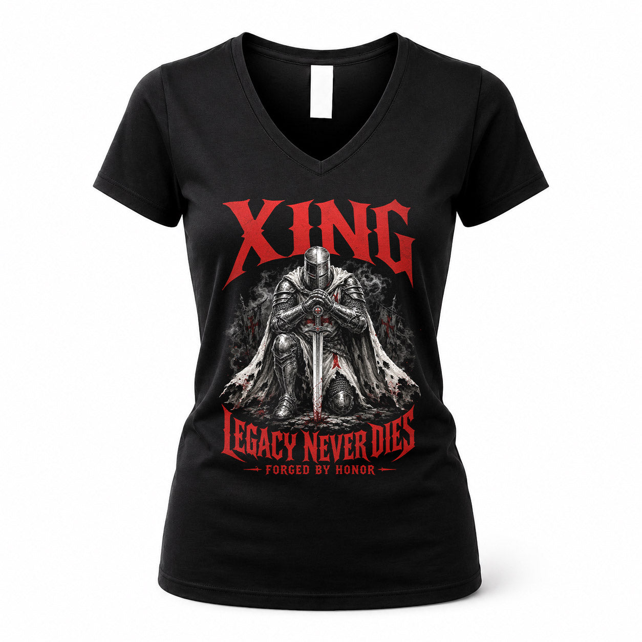 XING HS90-K04-109 - NAME Legacy Never Dies Forged By Honor Personalized Knight