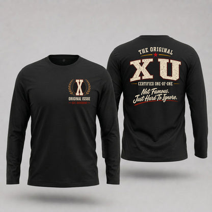 XU W68-F2-168 – Personalized Original Issue Apparel “The Original NAME Certified One-of-One"