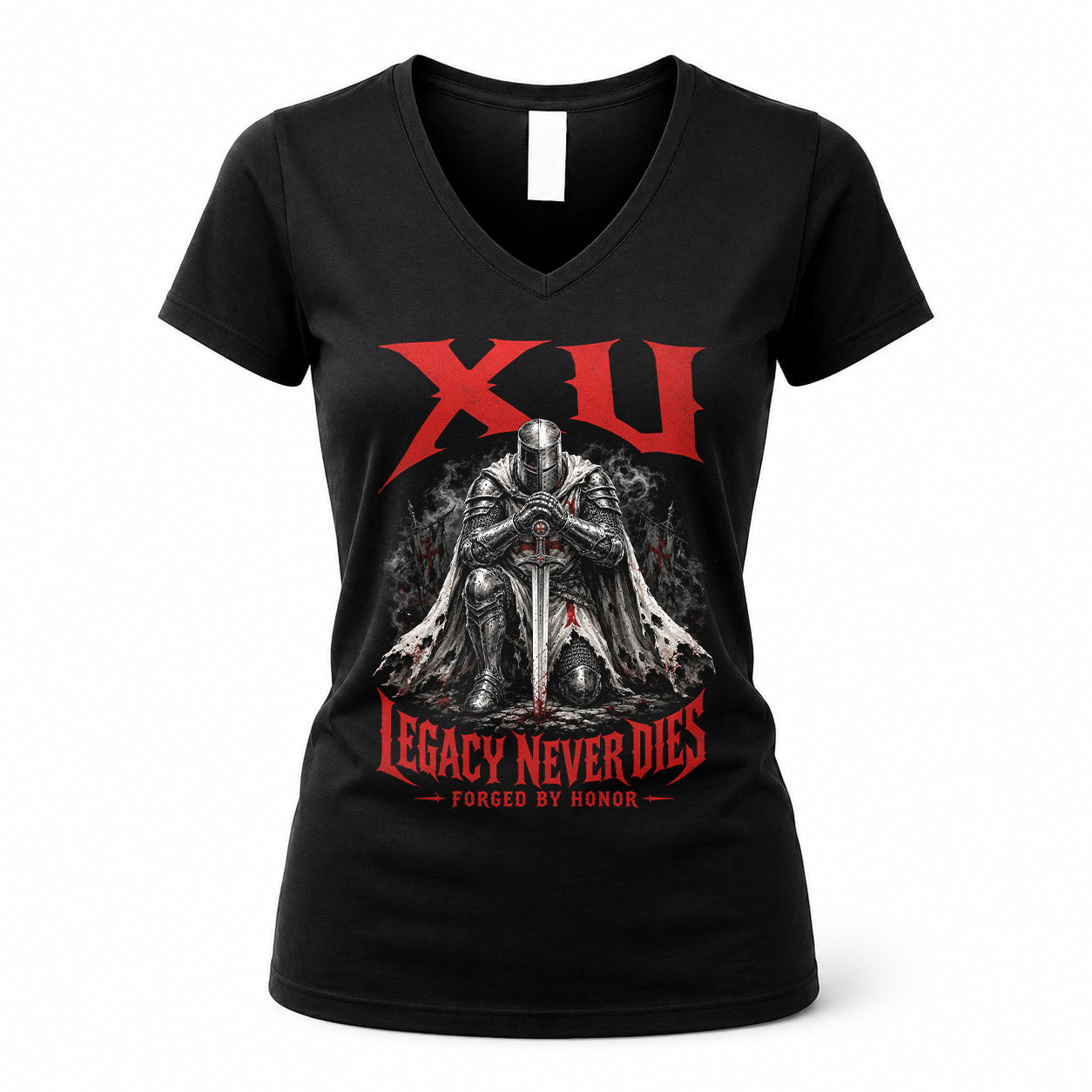 XU HS90-K04-109 - NAME Legacy Never Dies Forged By Honor Personalized Knight
