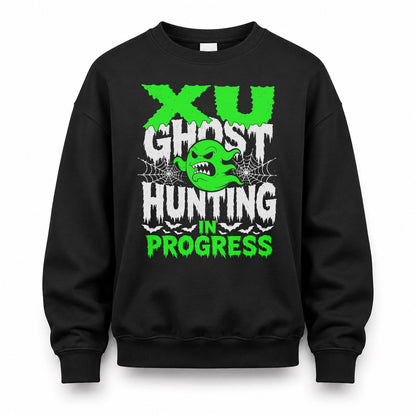 XU HW22-K06-109 - NAME Ghost Hunting In Progress Personalized Halloween Shirt