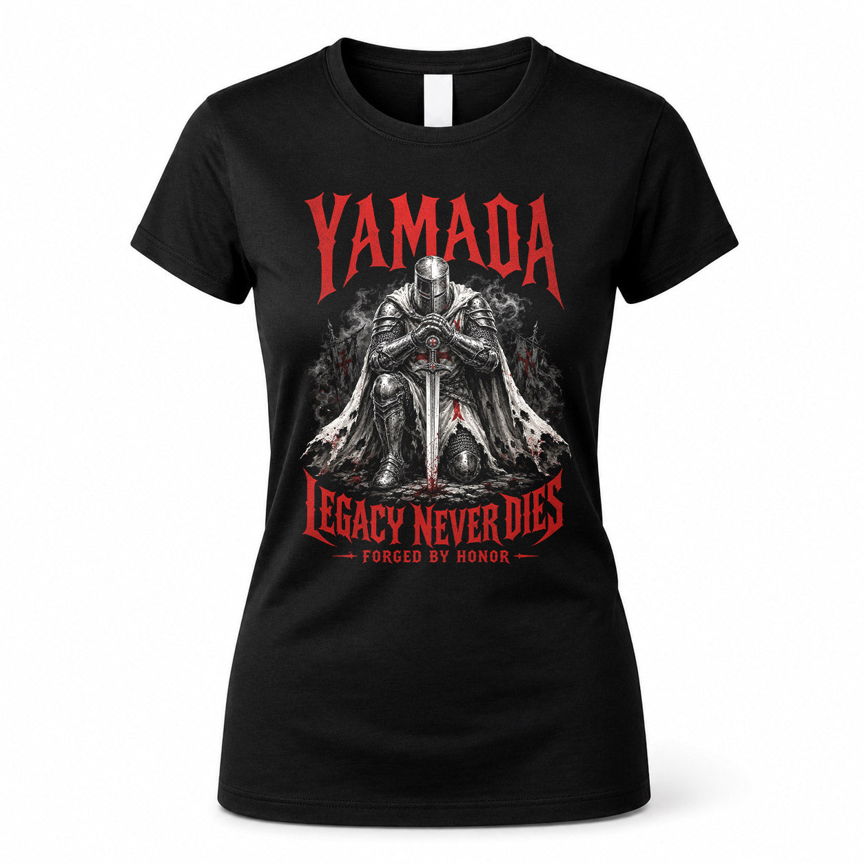 YAMADA HS90-K04-109 - NAME Legacy Never Dies Forged By Honor Personalized Knight