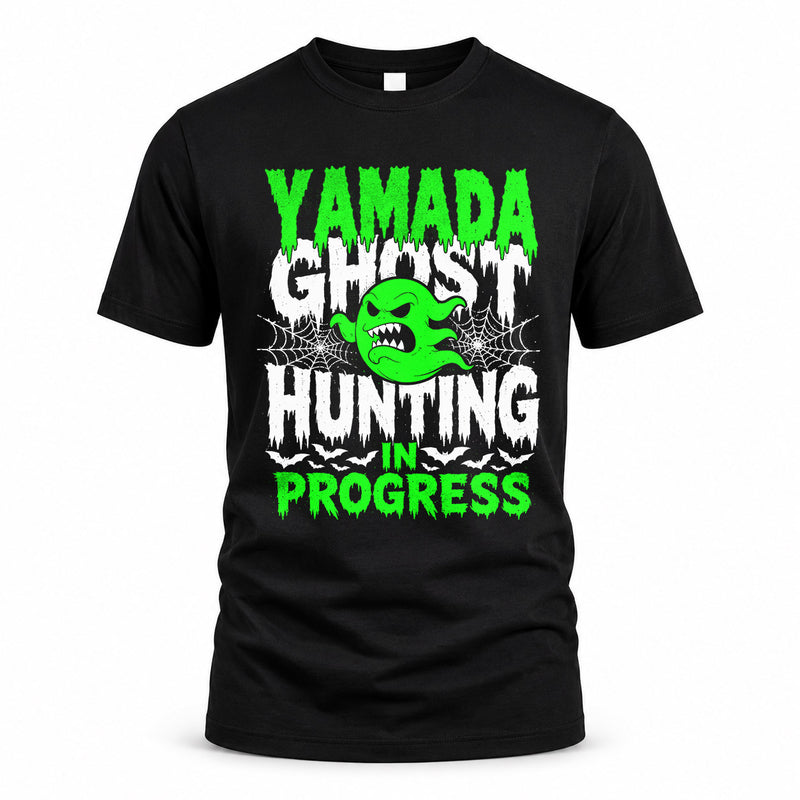 YAMADA HW22-K06-109 - NAME Ghost Hunting In Progress Personalized Halloween Shirt