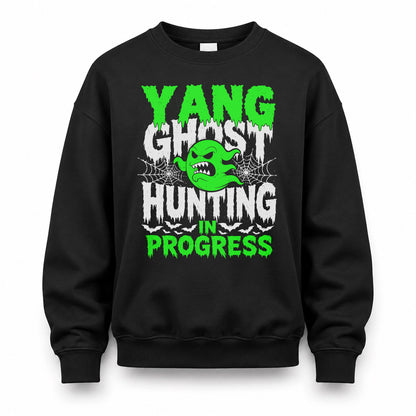 YANG HW22-K06-109 - NAME Ghost Hunting In Progress Personalized Halloween Shirt